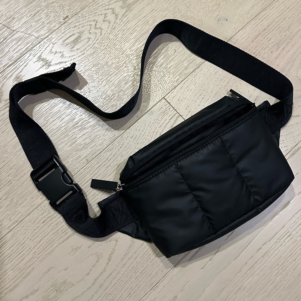 Luka Mini Belt Bag in Matte Black